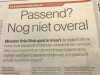 Passend Onderwijs? Nog niet overal!