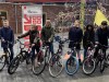 Schenking van schoolfietsjes